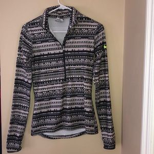 Nike pro dri-fit long sleeve 1/2 zip up